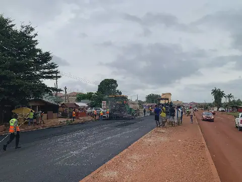 Major asphaltic works begin on Sunyani Inner-Ring project