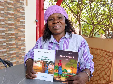 Littérature : Kéyombié Kansolé, une auteure qui veut « changer le monde » par les mots