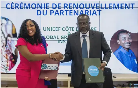 Côte d'Ivoire: UNICEF and Global Green Growth Institute Partner to Empower Youth in Ecological Transition