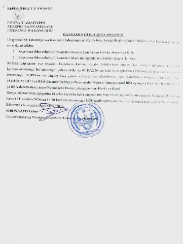 Rwanda's Kamegeri Sector Seeks Construction Material Suppliers