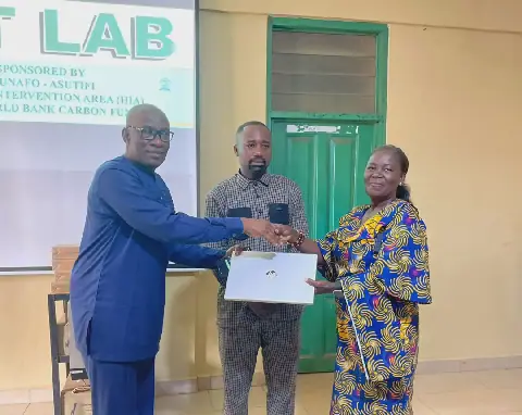 REDD+ initiative equips three Ahafo SHSs with computers to boost ICT education