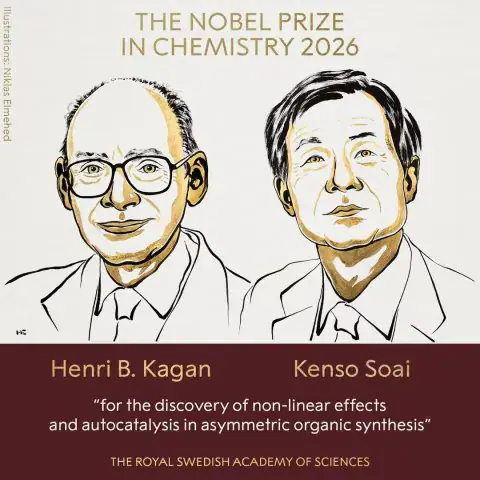 ‎Prix Nobel de chimie 2026 : Henri B. Kagan et Kenso Soai récompensés pour avoir percé un mystère du vivant ‎