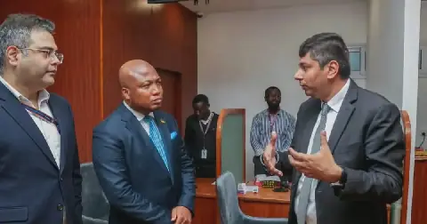 Ablakwa Visits VFS Global Visa Centre in Accra