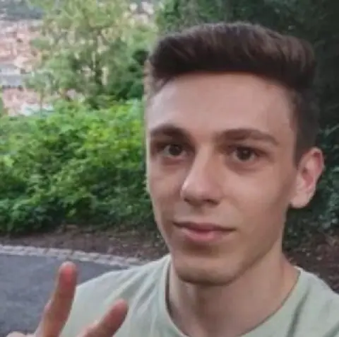 Die vermiste Duitse toeris Nick Frischke.