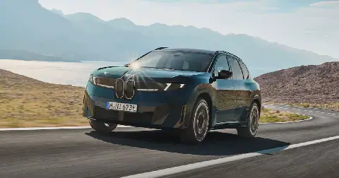 The BMW iX3 M60 is the new range-topper of the full-electric compact SAV. Picture: BMW SA