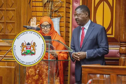 Fatuma Ibrahim Ali sworn in as PSC commissioner, vows to build consensus