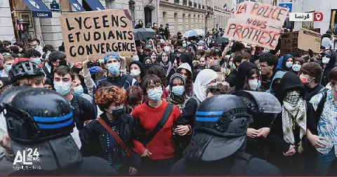 Paris Fashion and Student Protests: A City Divided