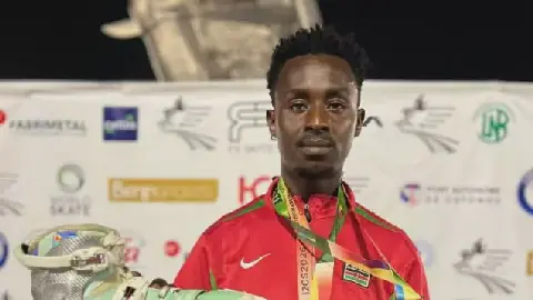 Skater Kiarie disputes State claim of support for international competitions