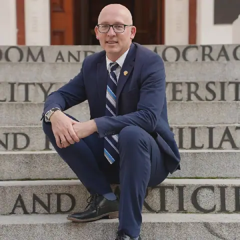 Dr. Igor Scheurkogel, DA-lid van die Nasionale Raad van Provinsies.