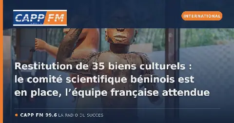 Illustration de l’article : Restitution de 35 biens culturels : le comité scientifique béninois est en place, l’équipe française attendue