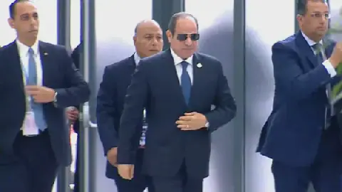 Egyptian President Sisi Meets South Korean Leader in Seoul