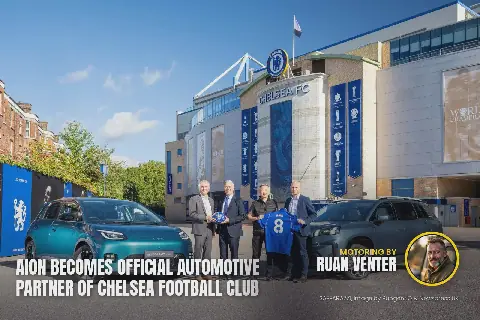 AION Becomes Official Automotive Partner of Chelsea Football Club