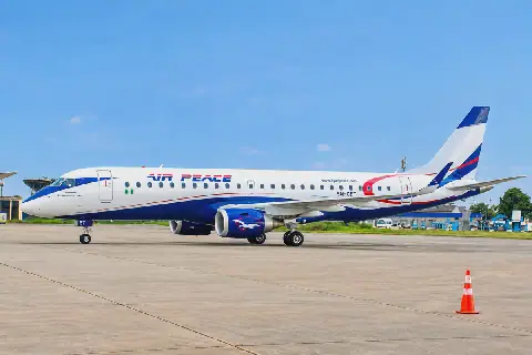 Air Peace Boosts Fleet With Another Embraer 190, Records 8th Aircraft Acquisition In 2026