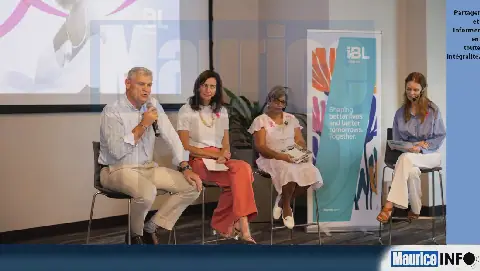 IBL Supports Breast Cancer Awareness with "Le Rose à Nos Visages" and Employee Screening