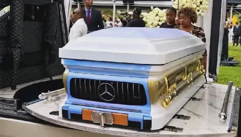 Inside Wicknell Chivayo & wife's lavish burial in Zimbabwe