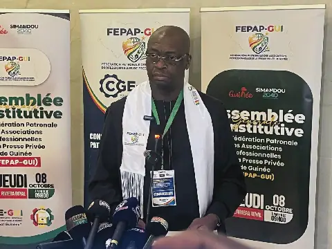 Amadou Tham Camara Elected President of FEPAP-GUI, Vows to Strengthen Guinea's Press Sector