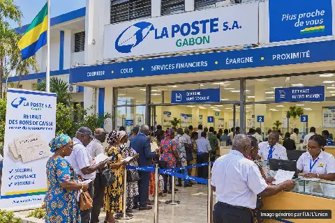 Gabon - distribution des bons de caisse
