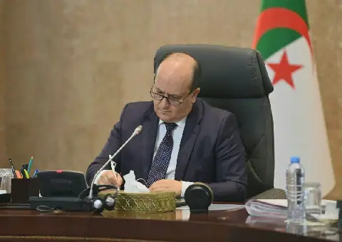 Algerian Prime Minister Heads Government Meeting
