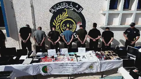Algerian Police Dismantle Organized Crime Network Involved in Document Forgery