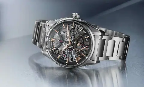 H. Moser & Cie Pioneer Skeleton Retrograde Seconds