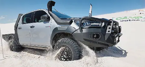 All-new Hilux makes dune debut at Atlantis 4×4 Fun Day