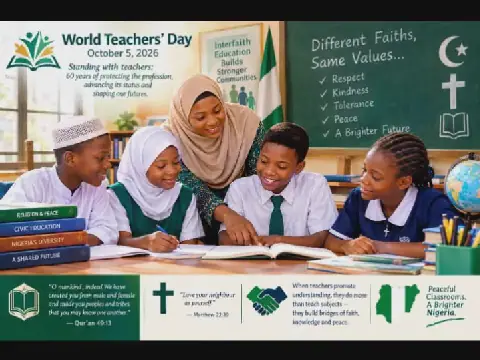Teachers: Building bridges of faith, knowledge, peace in a divided world