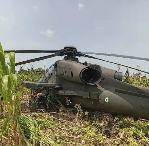 NAF Helicopter Makes Precautionary Landing in Benue State
