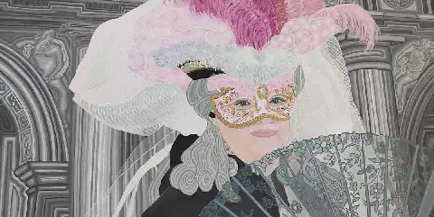 Tunisian-Italian Artist Lamia Bouzouita Brings Venice and Wonderland to Sidi Bou Saïd