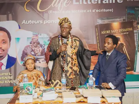 Goma Hosts Literary Café for Pascal Bauma's Autobiographical Book