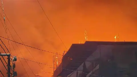 Egyptian Civil Defense Controls Massive Fire in Dakahlia