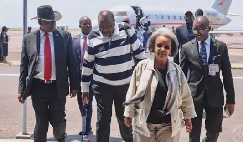 African Union Facilitators Meet with DRC President Tshisekedi