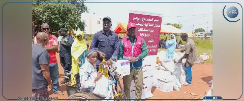 Senegal Flood Relief: Qatar Charity Distributes Food Baskets