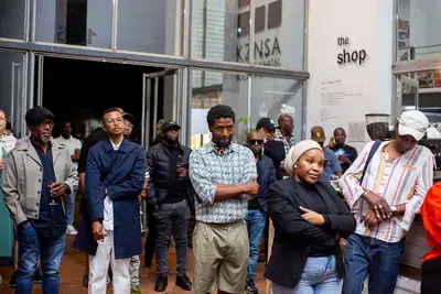 Exhibition: Sabelo Mlangeni turns our gaze towards the architectural heritage of South Beach . . . his camera does not disguise the attraction. Photos: Niamh Walsh-Vorster