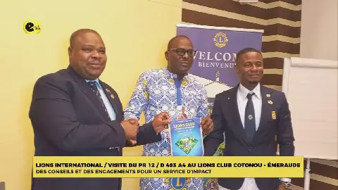 LIONS International Visit to Cotonou-Emerald Lions Club