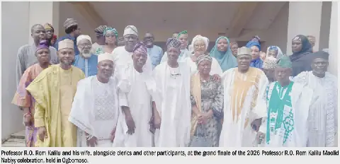 Varsity Dons Urge Nigerians on Preventive Healthcare at Maolid Nabiyy Celebration
