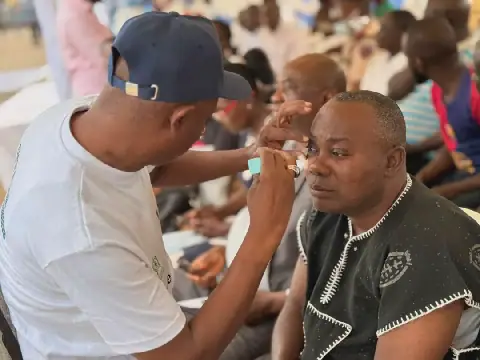 500 Abuja Drivers Benefit from Seyi Tinubu's Free Eye Care Initiative on World Sight Day