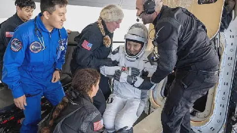 French astronaut Sophie Adenot recounts emotional return to Earth