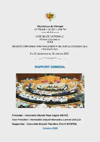 Senegal's Parliamentary Report Highlights Inadequacies in Flood Management