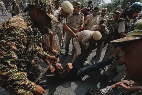 Indian Authorities Crack Down on Youth Protests Against Modi Government