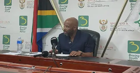 Boxing COO Mandla Ntlanganiso.