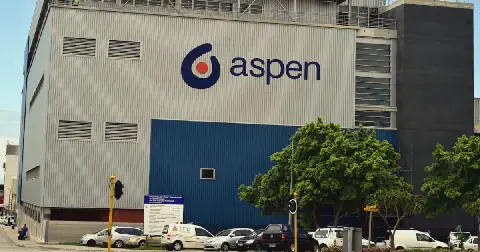 Aspen Pharmacare’s production facilities in Port Elizabeth.