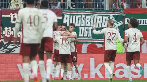 Augsburg midfielder breaks Bundesliga record with fastest goal against Bayern Munich