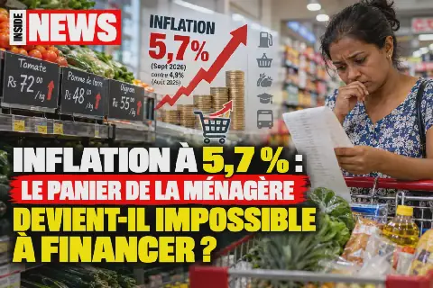 Mauritius Sees 5.7% Inflation Rate as Household Expenses Soar