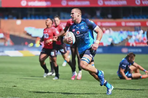 Cameron Hanekom leads Bulls to eight-try win over Lions in United Rugby Championship