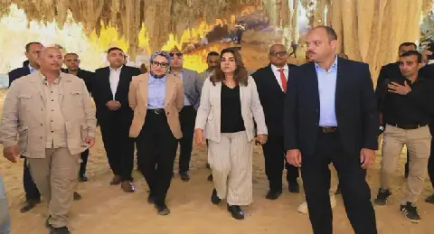 وزيرة التنمية المحلية والبيئة : الحفاظ على المواقع ذات القيمة الجيولوجية والطبيعية يأتى فى مقدمة أولويات العمل البيئى