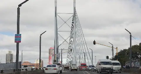 Nelson Mandela Bridge , Johannesburg PHOTO: ANTONIO MUCHAVE