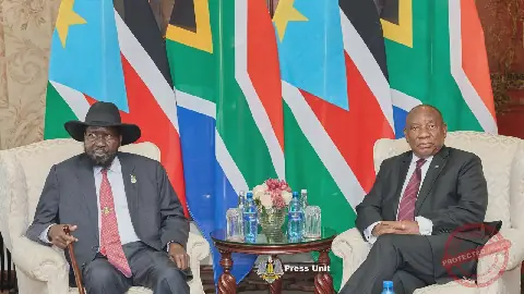 South Sudan's President Kiir Seeks South African Assistance for 2026 Elections