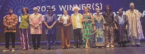 Obasanjo, Soyinka Attend Nigeria Prizes Grand Award Night