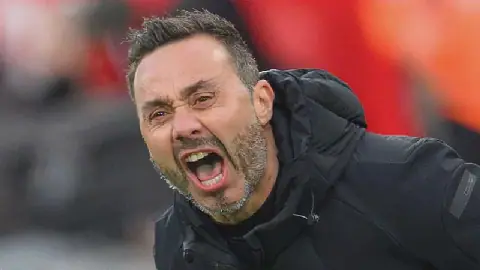 Tottenham boss Roberto de Zerbi praises Bentancur's red card against Manchester United