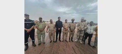 Mauritania's Tiris Zemmour Governor Visits Afderk After Recent Rains